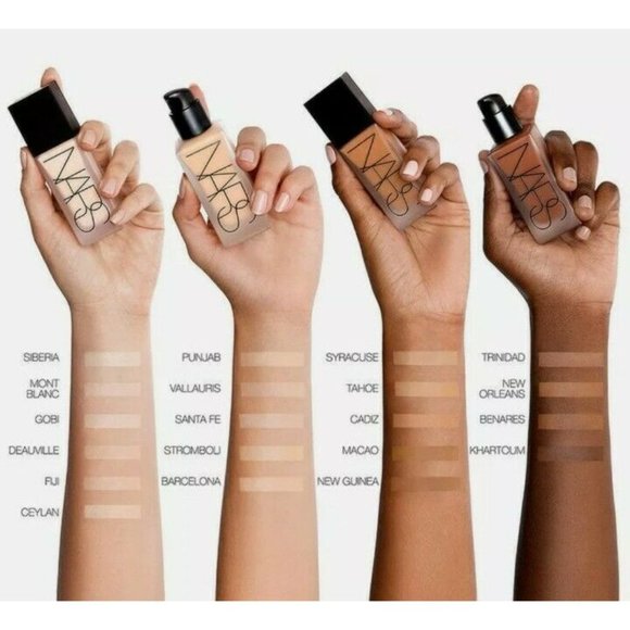 Nars All Day Luminous Weightless Foundation 1.0oz/30ml Dark 4 Khartoum 6450 - Picture 4 of 4